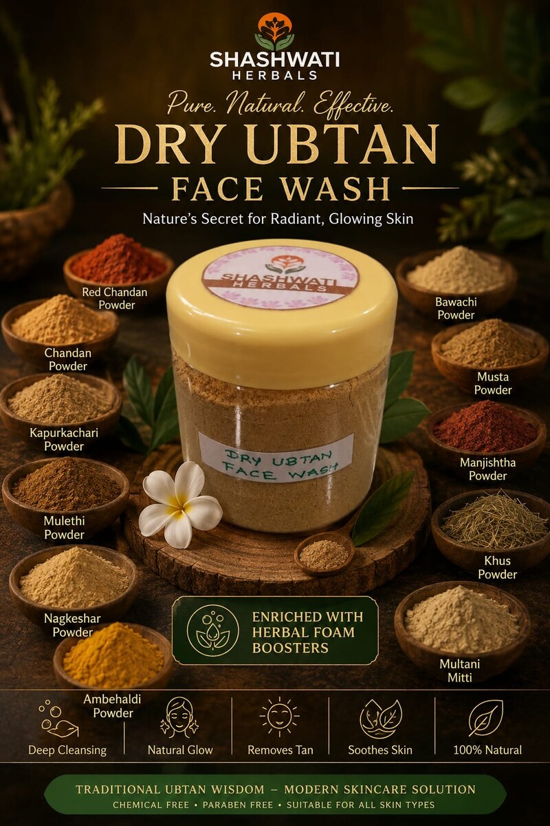 Dry Ubtan Face Wash