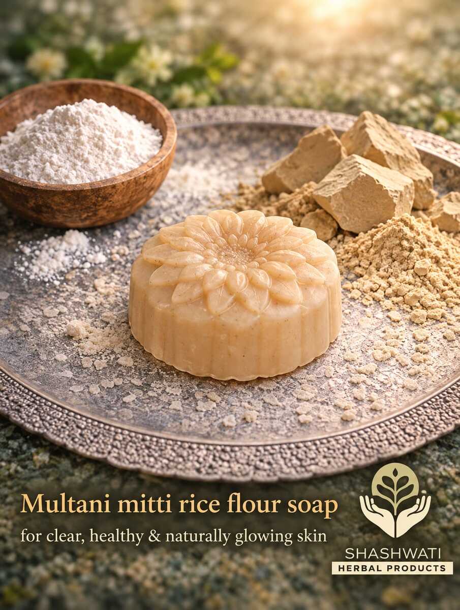 Multani Mitti Rice Flour Soap