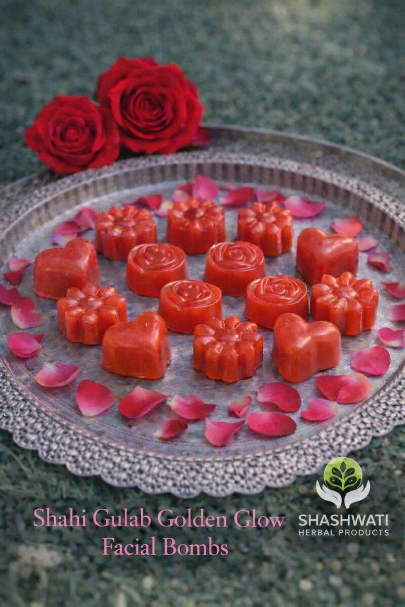 Shahi Gulab Golden Glow Facial Bombs